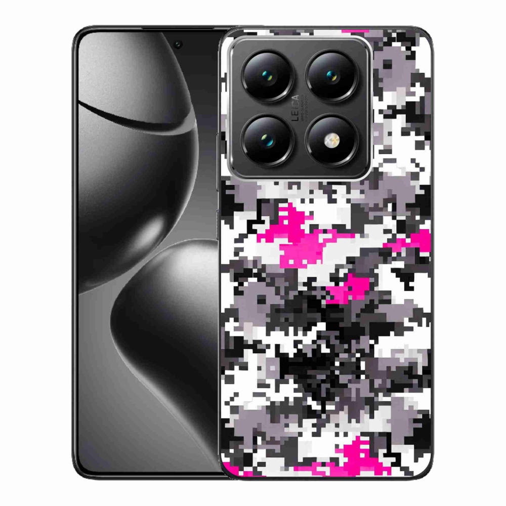Gél borítás mmCase a Xiaomi 14T Pro számára - terepszínű minta 4