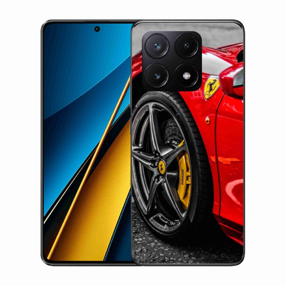 Gél borítás mmCase a Xiaomi Poco X6 Pro 5G számára - autó 1