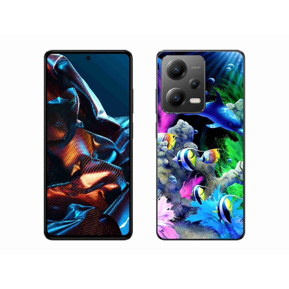 Gél tok mmCase a Xiaomi Redmi Note 12 Pro 5G számára - Sea World