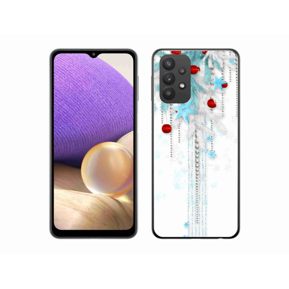 Gél borítás mmCase Samsung Galaxy A32 5G - karácsonyi dekorációk
