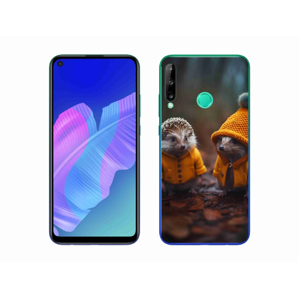 Zselés borítás mmCase a Huawei P40 Lite E - sünökhöz