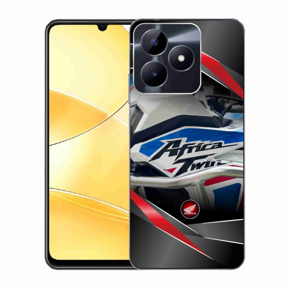 Zselés borítás mmCase a Realme C51/C53 készülékhez - motoros honda