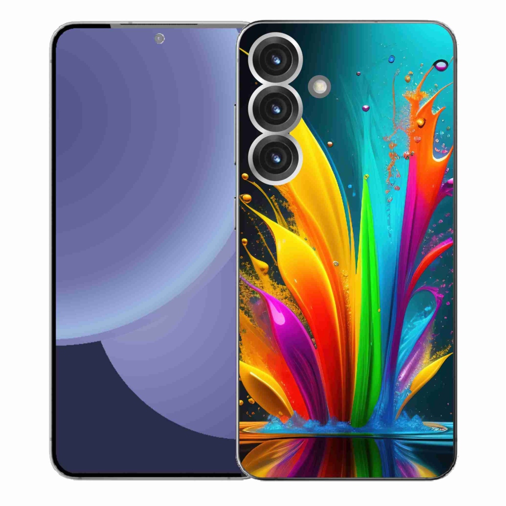 Gél borítás mmCase Samsung Galaxy S25+ - absztrakt motívum 1