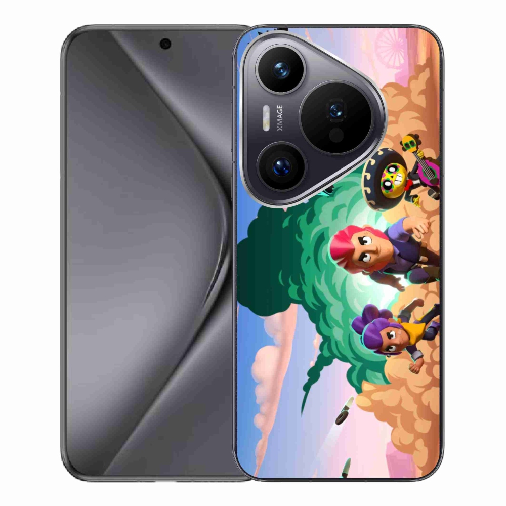 Gél borítás mmCase a Huawei Pura 70 Pro számára - brawl stars