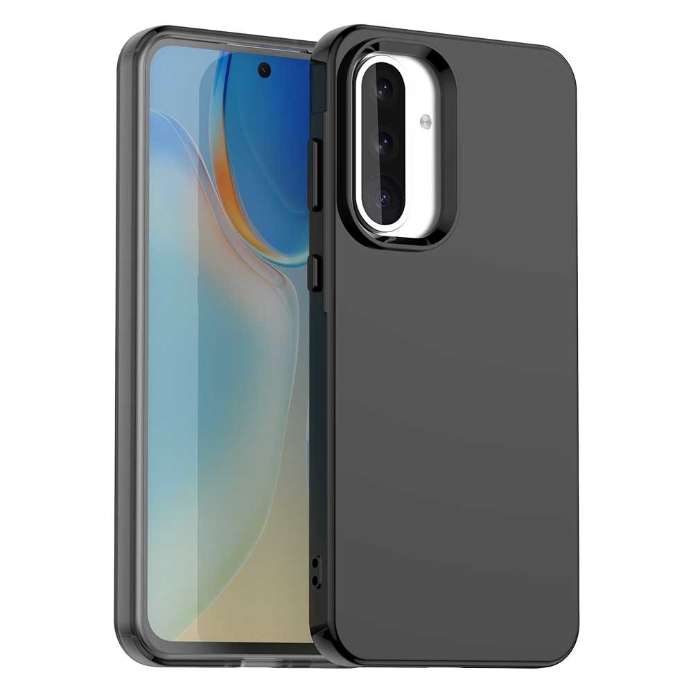 Candy matt zselés tok Samsung Galaxy A36 5G/A56 5G - fekete