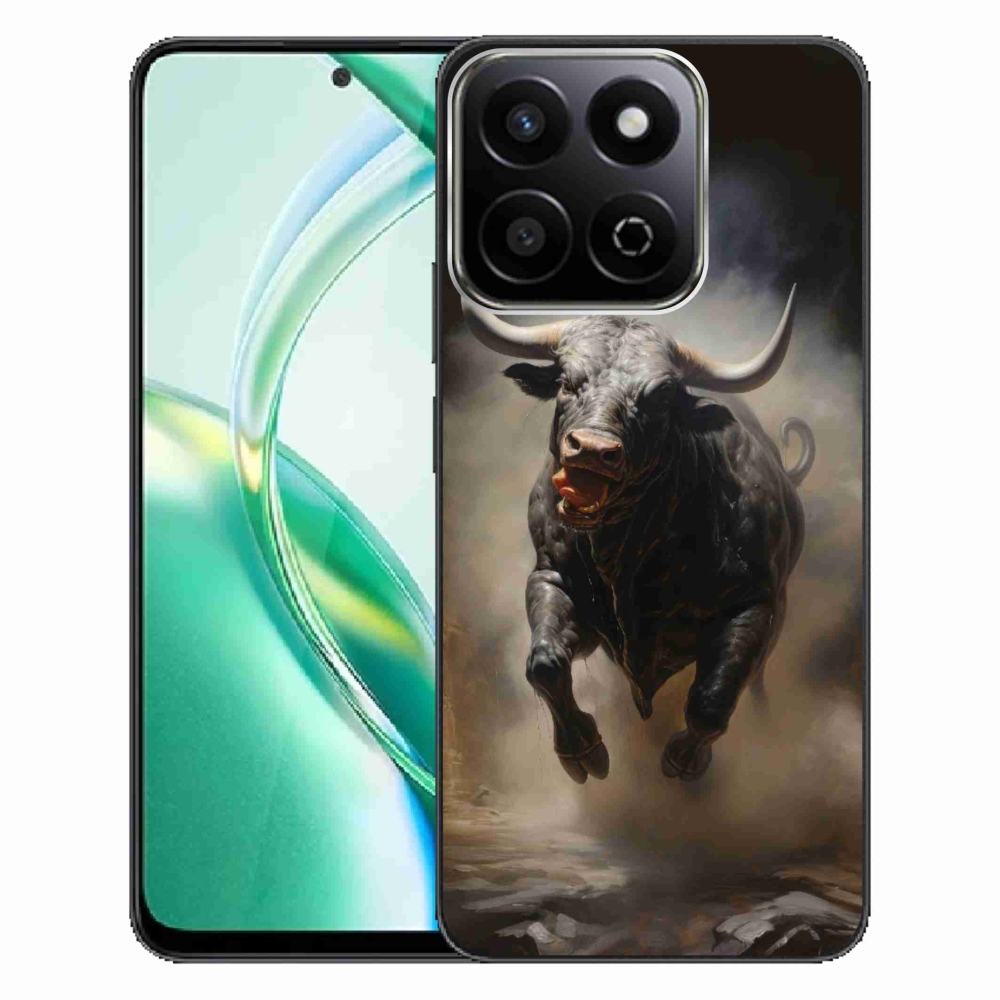 Zselés borítás mmCase a Honor 200 Smart 5G készülékhez - dühös bika