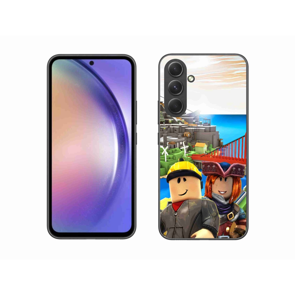 Zselés borítás mmCase Samsung Galaxy A54 5G - roblox 1