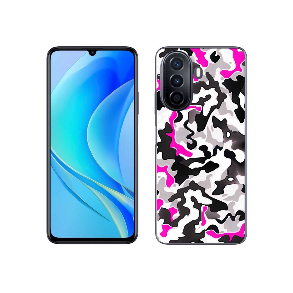 Gél borítás mmCase a Huawei Nova Y70 készülékhez - terepszínű minta 5