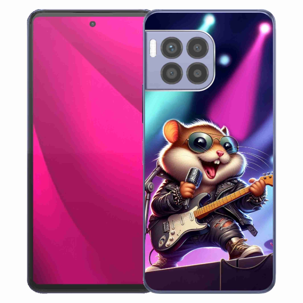 Zselés borítás mmCase a T-Mobile T Phone 2 Pro készülékhez - hörcsög hintalóval