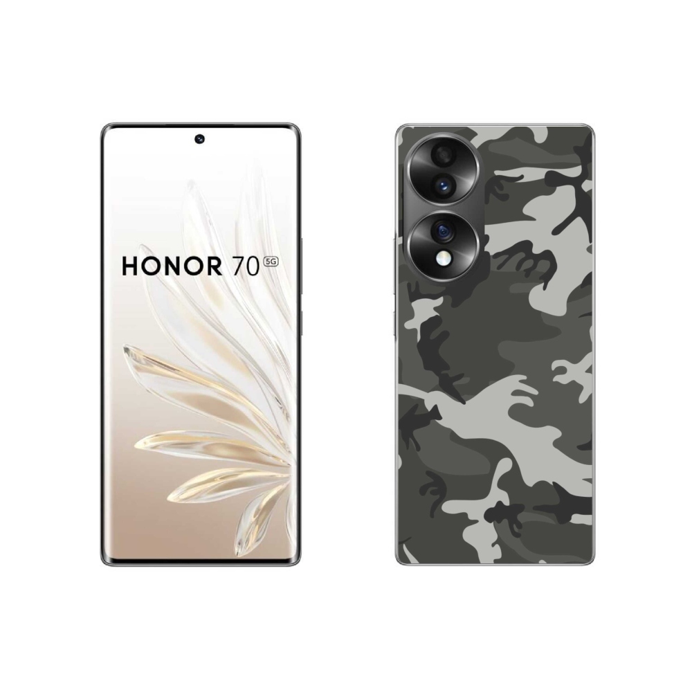 Zselés borítás mmCase a Honor 70 készülékhez - terepszínű minta