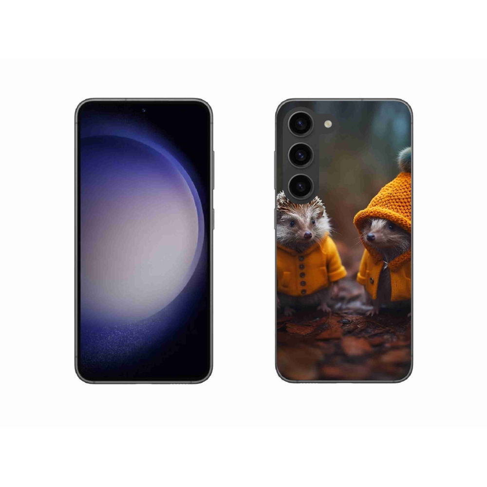 Zselés borítás mmCase Samsung Galaxy S23 5G - süni