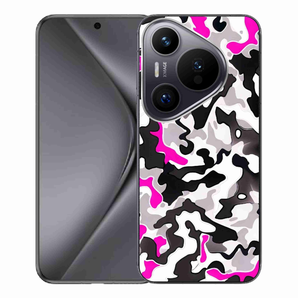 Gél borítás mmCase a Huawei Pura 70 Pro készülékhez - terepszínű minta 6
