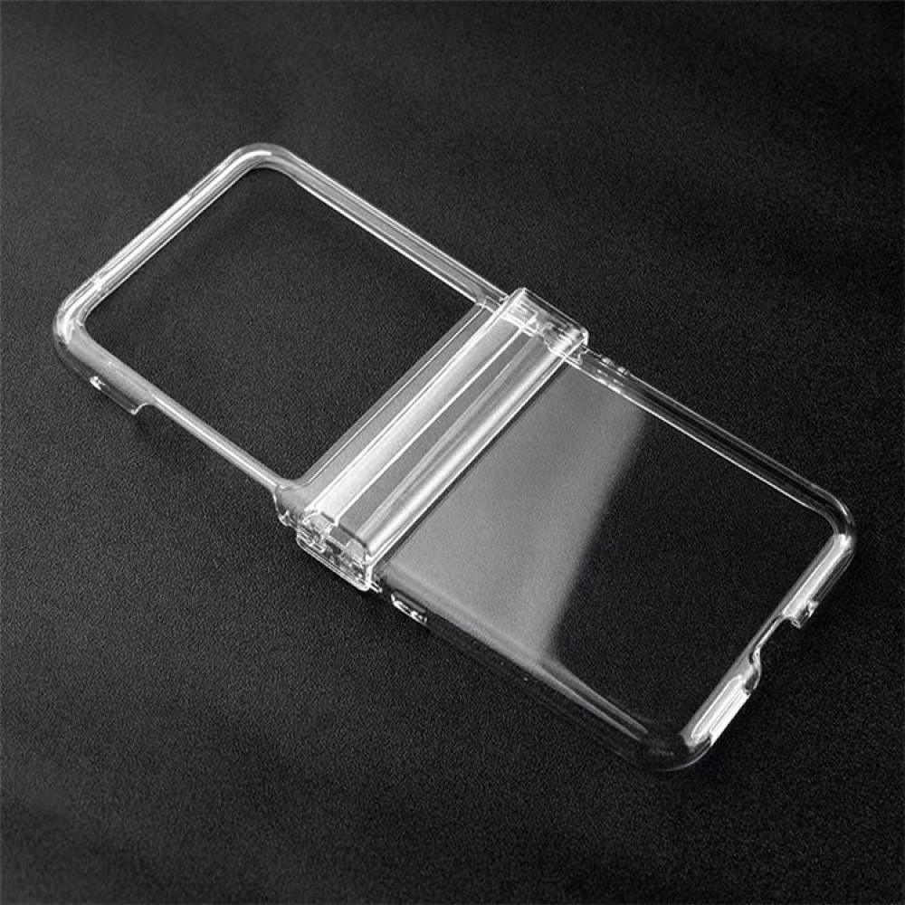 Műanyag borítás Samsung Galaxy Z Flip7 5G készülékhez - átlátszó