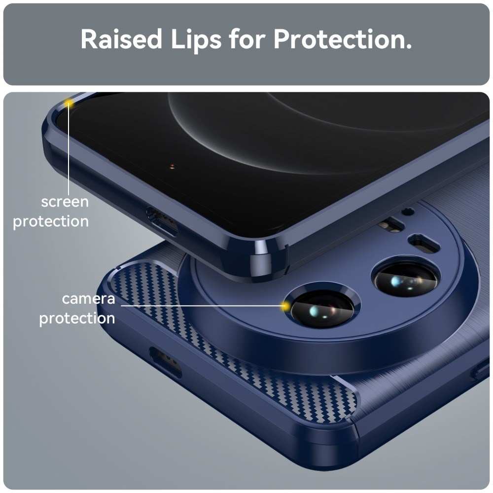 Szénálló zselés tok Xiaomi 14 Ultra - kék