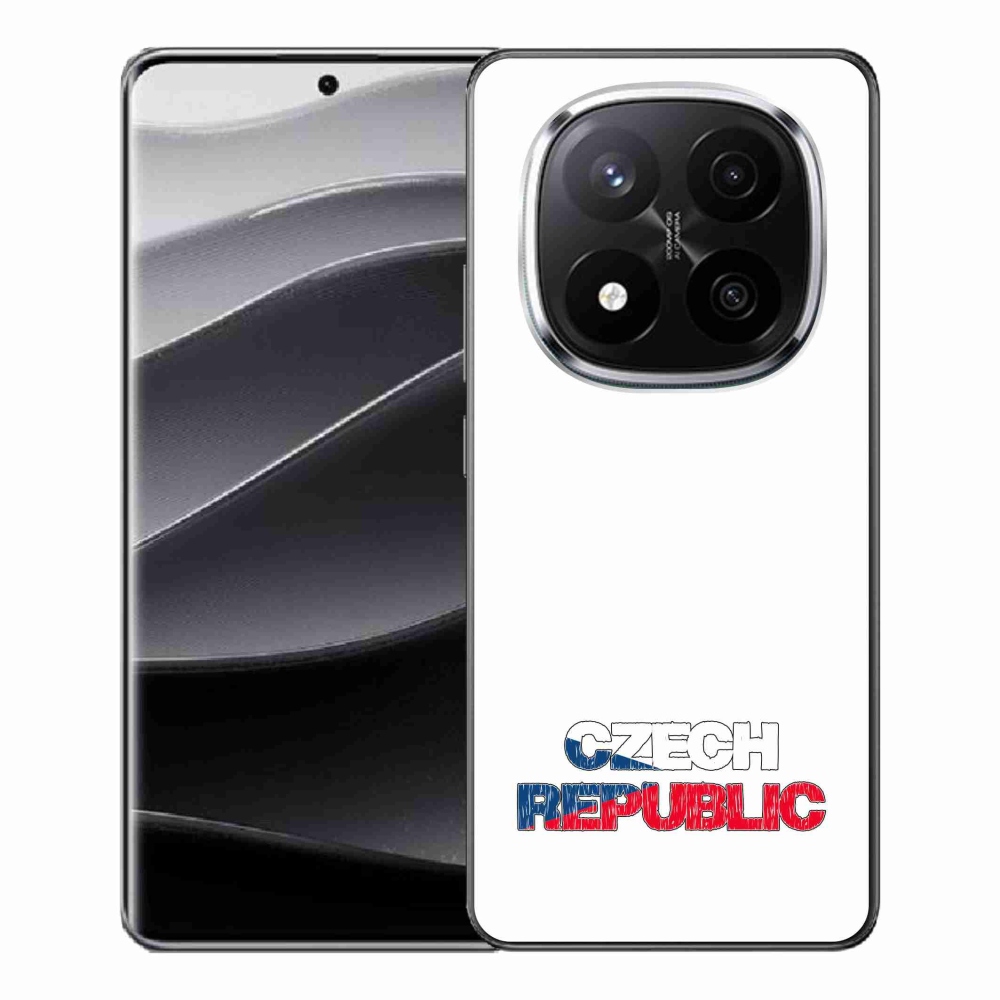 Gél borító mmCase a Xiaomi Redmi Note 14 Pro+ 5G - Csehország fehér háttérhez