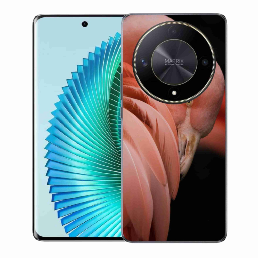 Zselés borítás mmCase a Honor Magic 6 Lite 5G készülékhez - flamingó 3