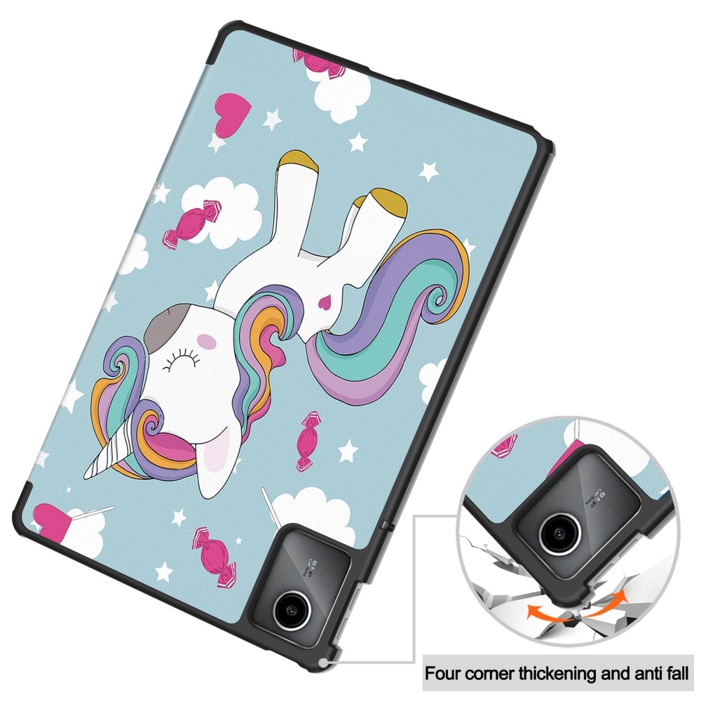 Nyomtatás intelligens záró tok Lenovo Tab M11/Tab K11 - egyszarvúhoz