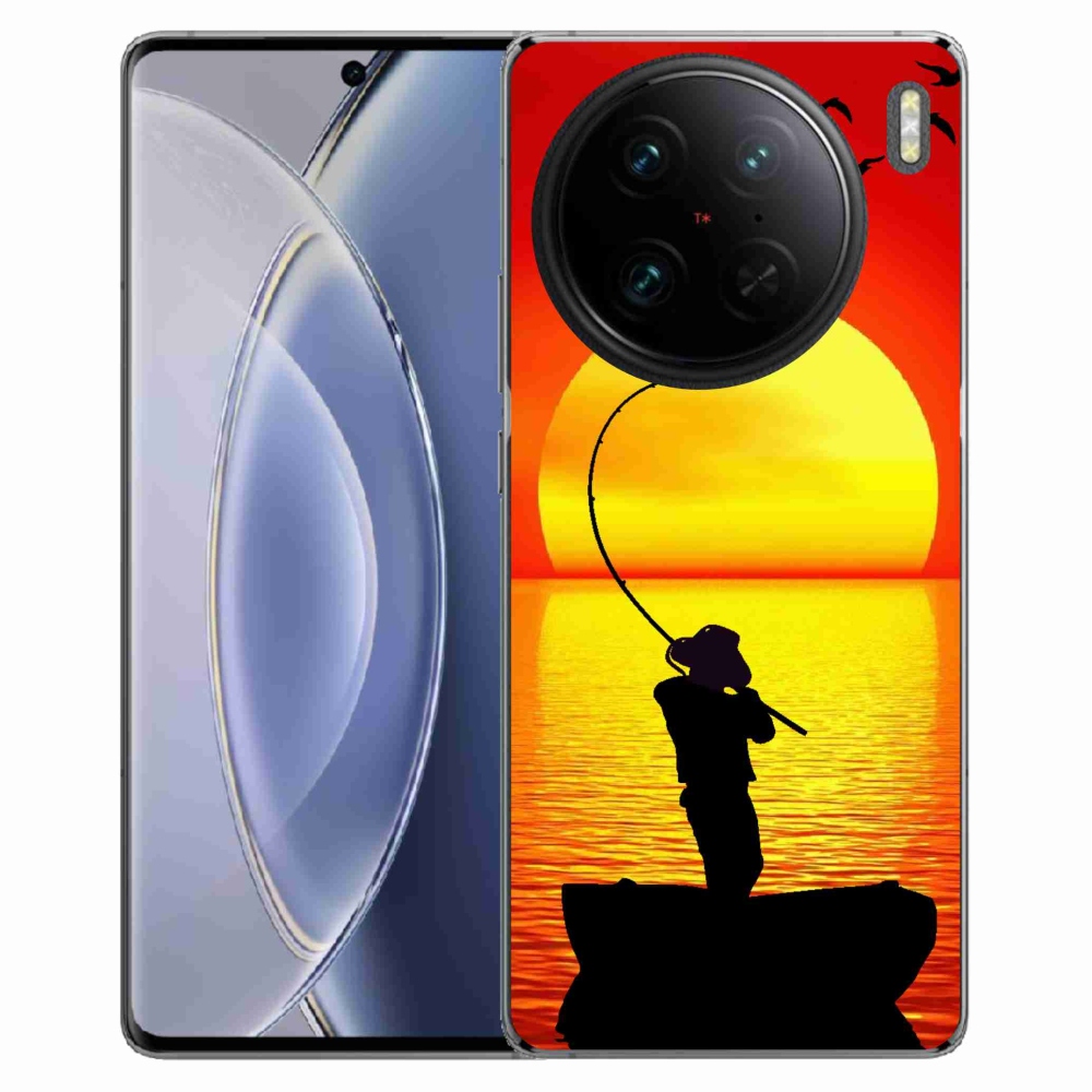Zselés borítás mmCase a Vivo X90 Pro számára - horgászat
