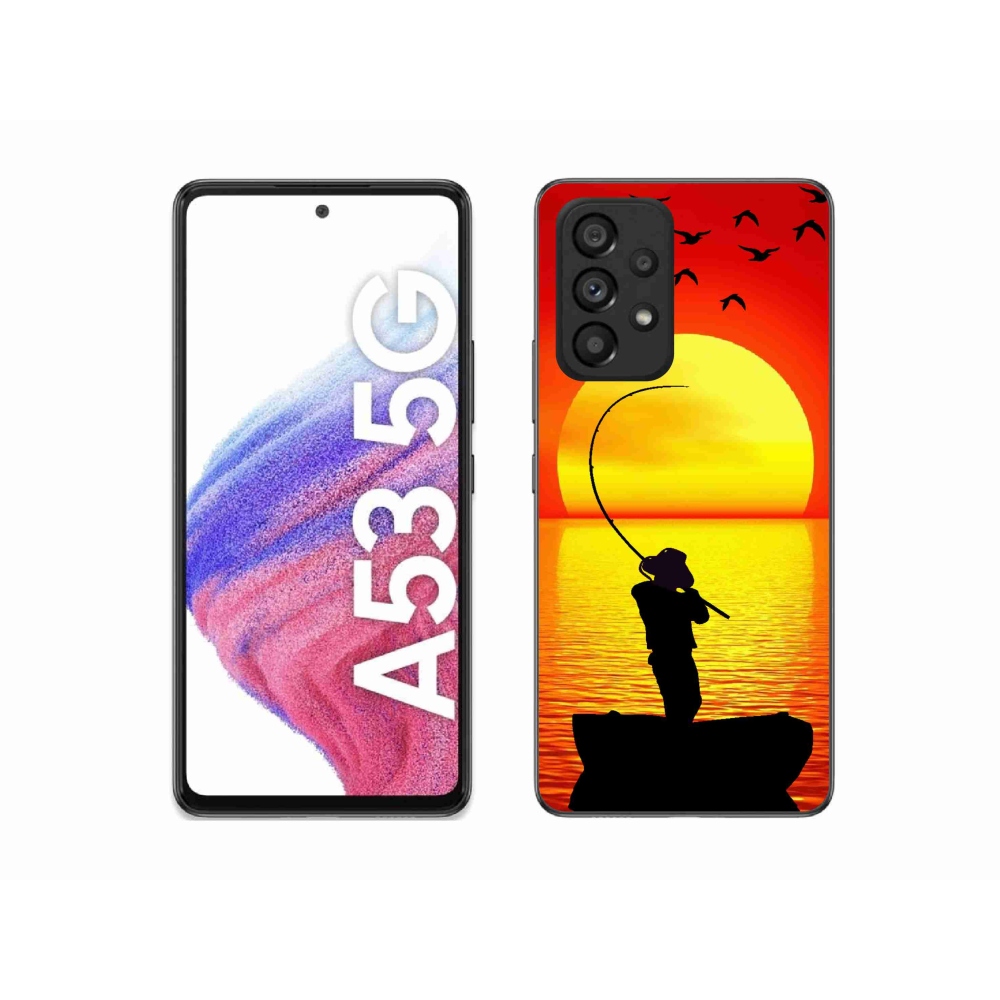 Zselés borítás mmCase Samsung Galaxy A53 5G - halászat