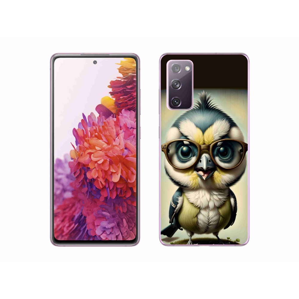 Zselés borítás mmCase Samsung Galaxy S20 FE - kölyök szemüveggel