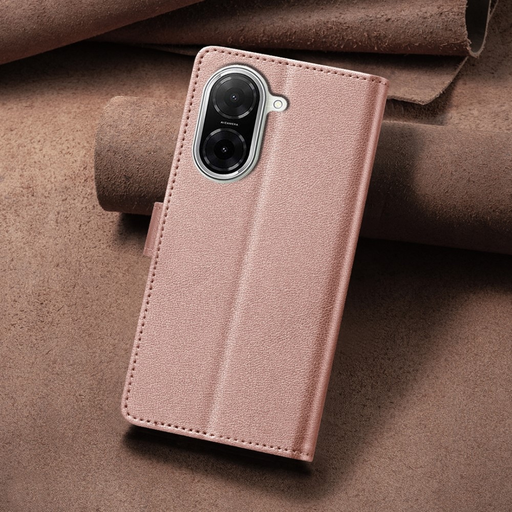 BINFEN könyv tok Xiaomi Redmi A5 (171.7x77.8x8.3mm) - rózsa arany