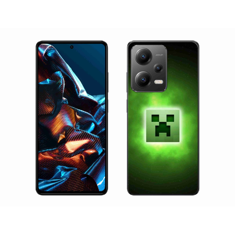 Gél borítás mmCase a Xiaomi Redmi Note 12 Pro 5G-hez - minecraft