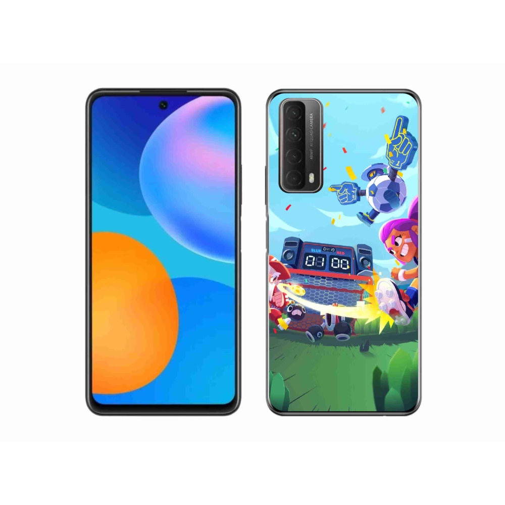Zselés borítás mmCase a Huawei P Smart (2021) - verekedés csillagok 1