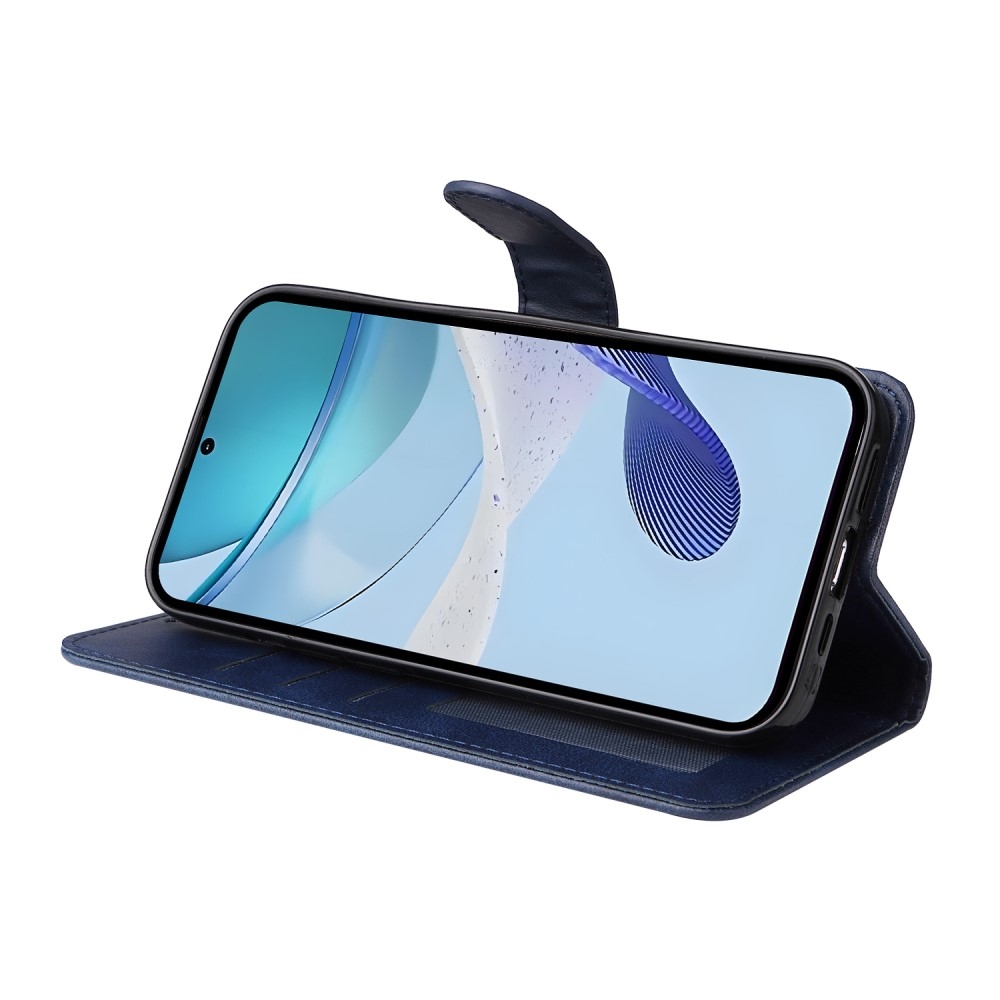 Könyvtáska a Realme 14x 5G/Realme C75 készülékhez - kék