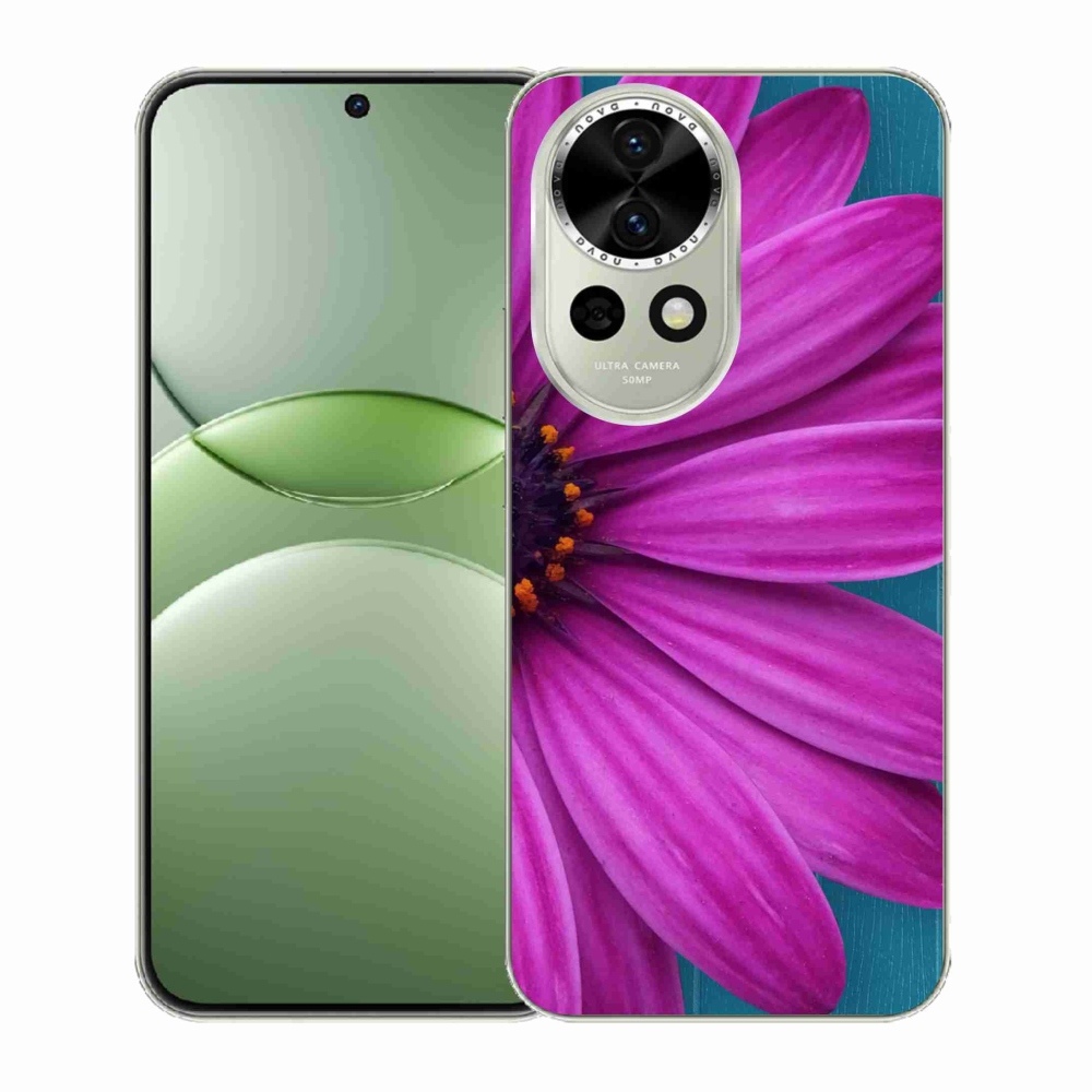 Zselés borítás mmCase a Huawei Nova 13 5G készülékhez - lila margaréta