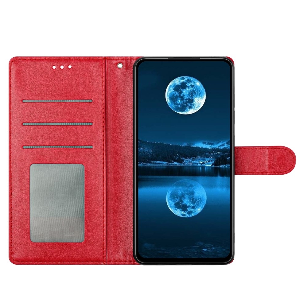 Vérrögök könyv tok Samsung Galaxy S25 Ultra - rózsaszínű