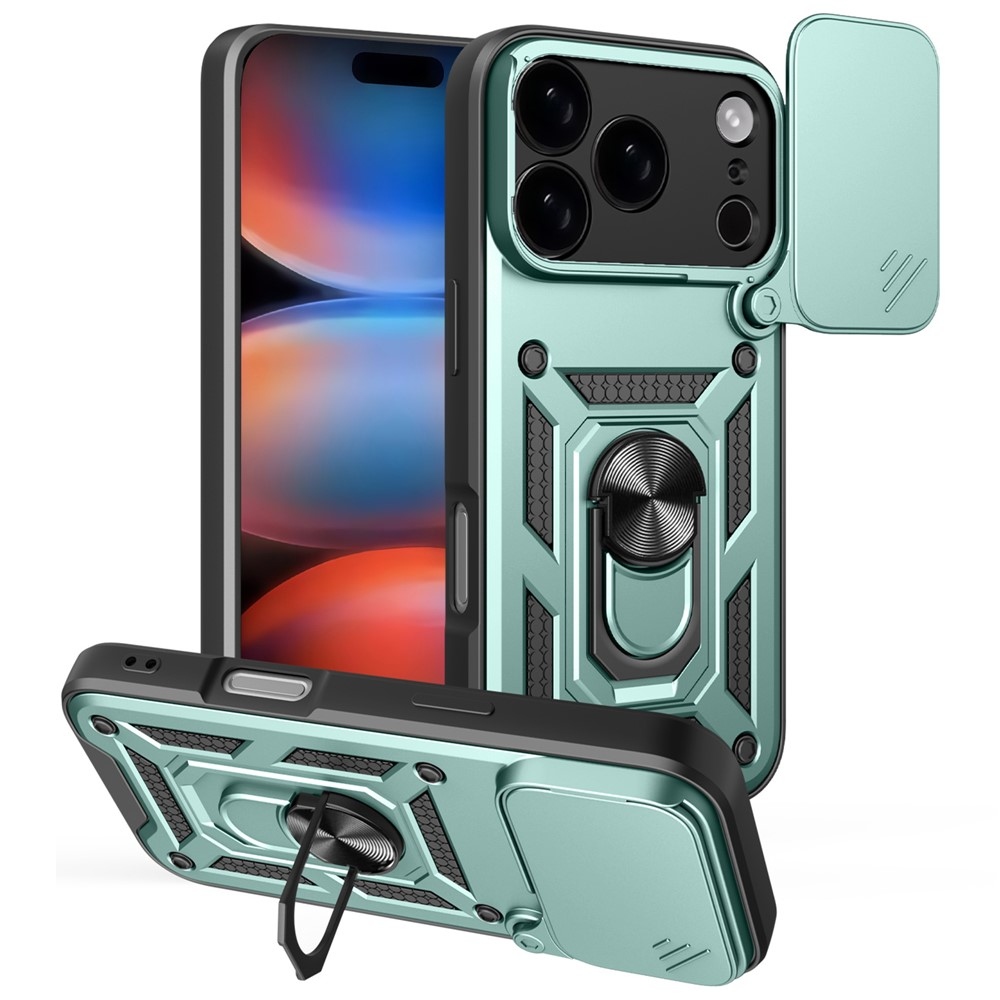 Ring tartós borító iPhone 17 Pro készülékhez - zöld