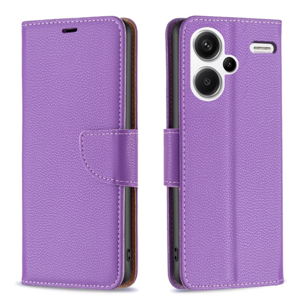 Könyvtáska tok Xiaomi Redmi Note 13 Pro+ 5G - lila
