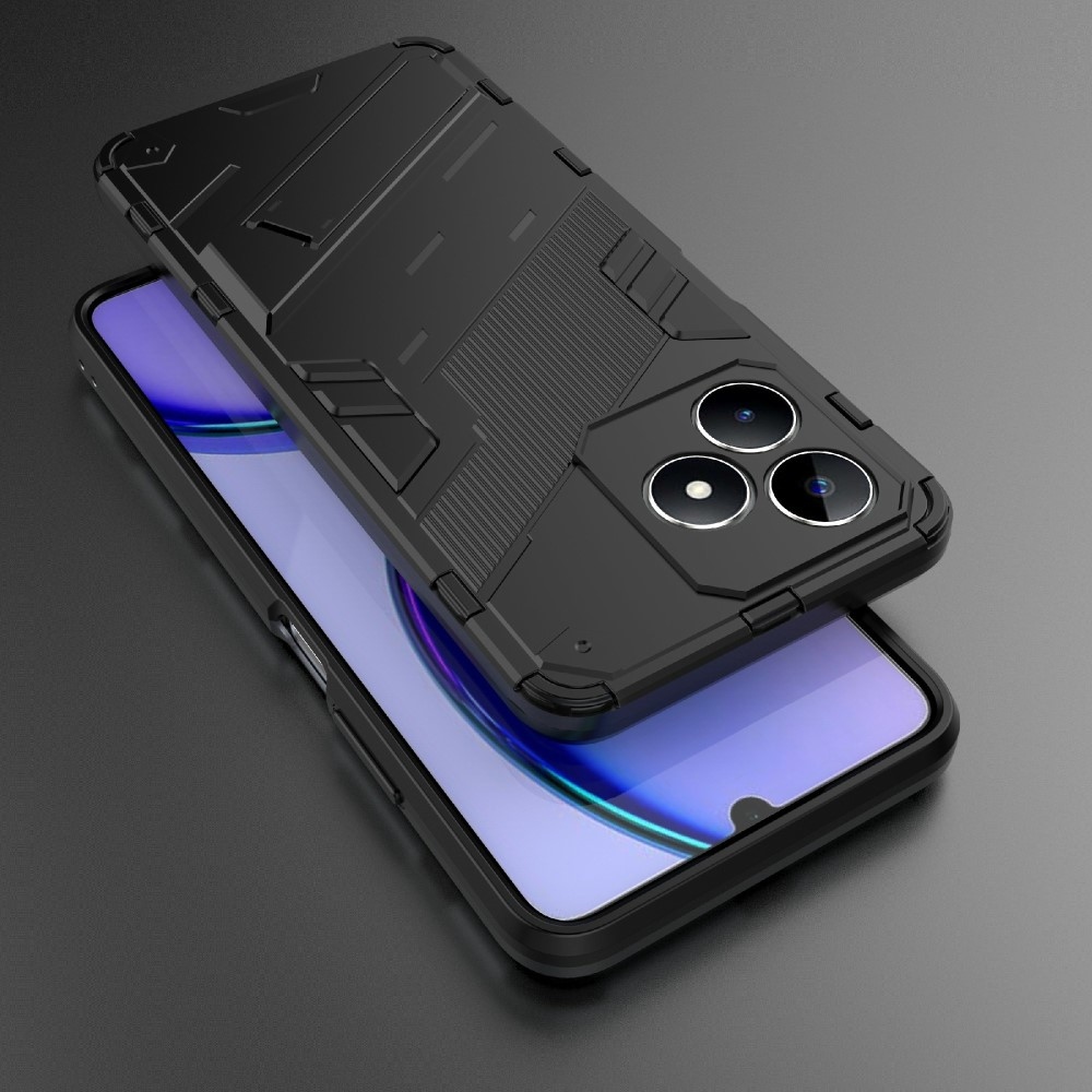 Tartós borítás a Realme C51/C53 készülékhez - fekete