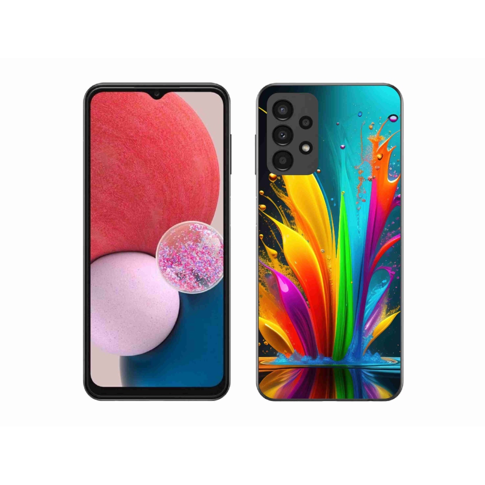 Gél borítás mmCase Samsung Galaxy A13 4G - absztrakt motívum 1