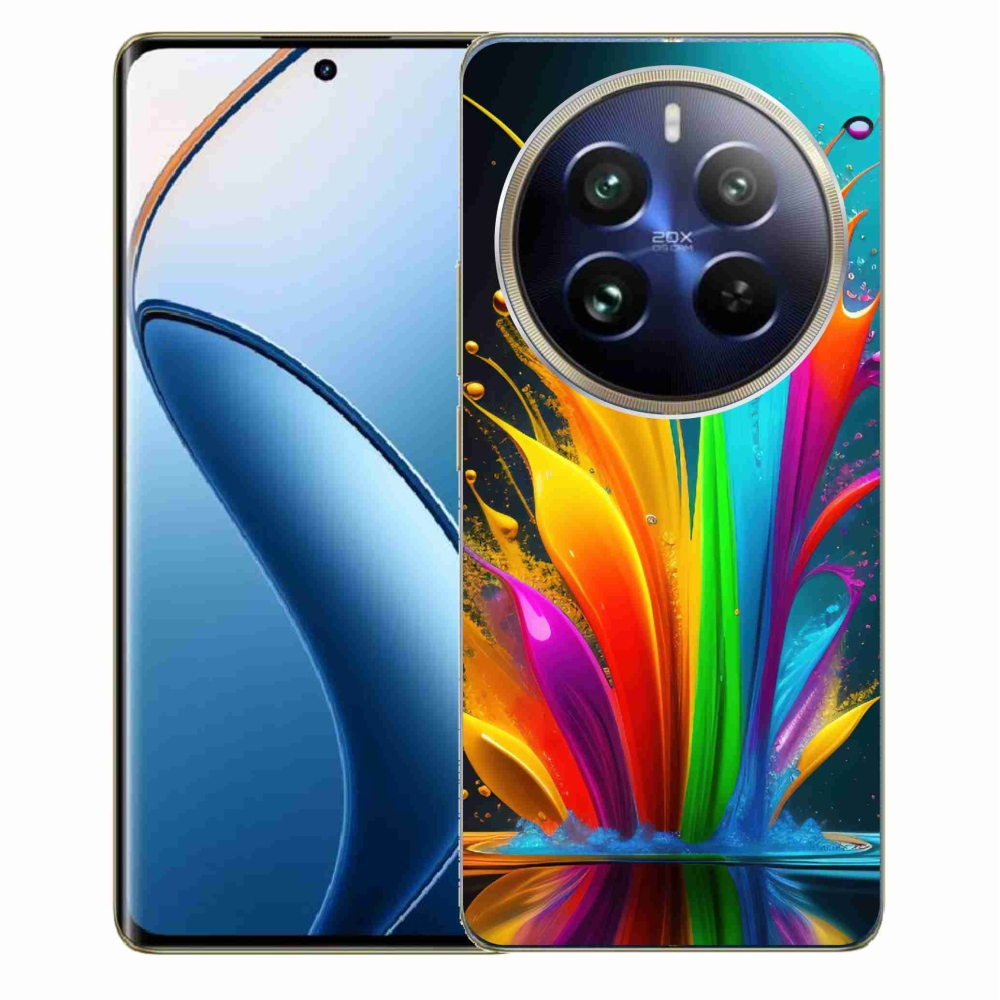 Gél borítás mmCase a Realme 12 Pro 5G/12 Pro+ 5G számára - absztrakt motívum 1