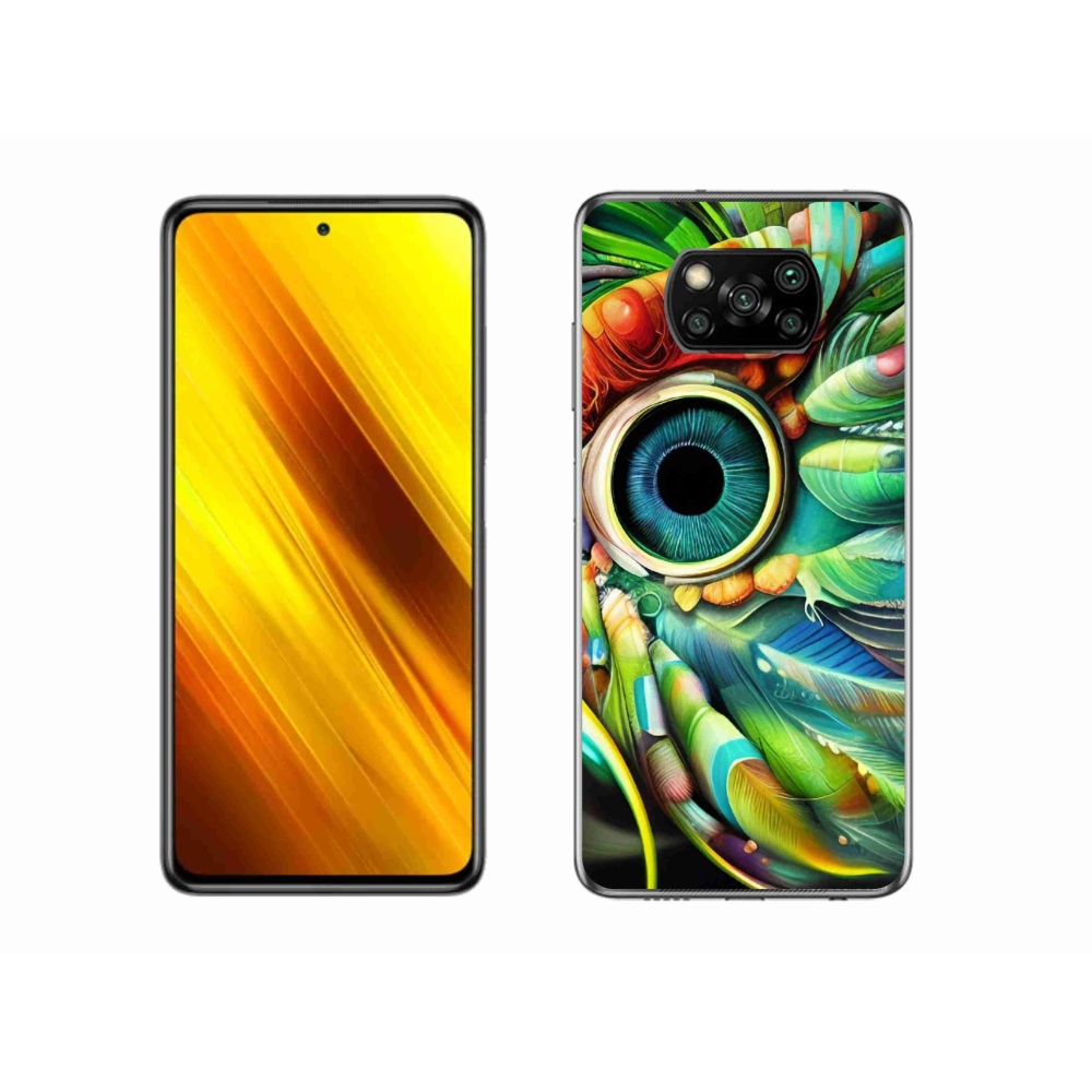 Gél borítás mmCase a Xiaomi Poco X3 Pro számára - absztrakt motívum 18
