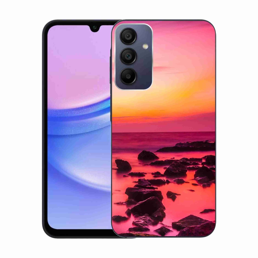 Gél védőburkolat mmCase Samsung Galaxy A15 4G/5G - tenger és ragyogás