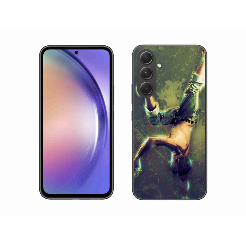 Gél borítás mmCase Samsung Galaxy A54 5G - breakdance