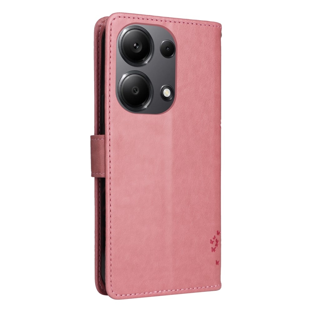 Fák könyve tok Xiaomi Redmi Note 13 Pro 4G/Poco M6 Pro - rózsaszínű