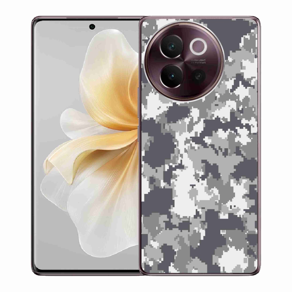 Gél borítás mmCase a Vivo V40 Lite 5G-hez - álcázó minta 2