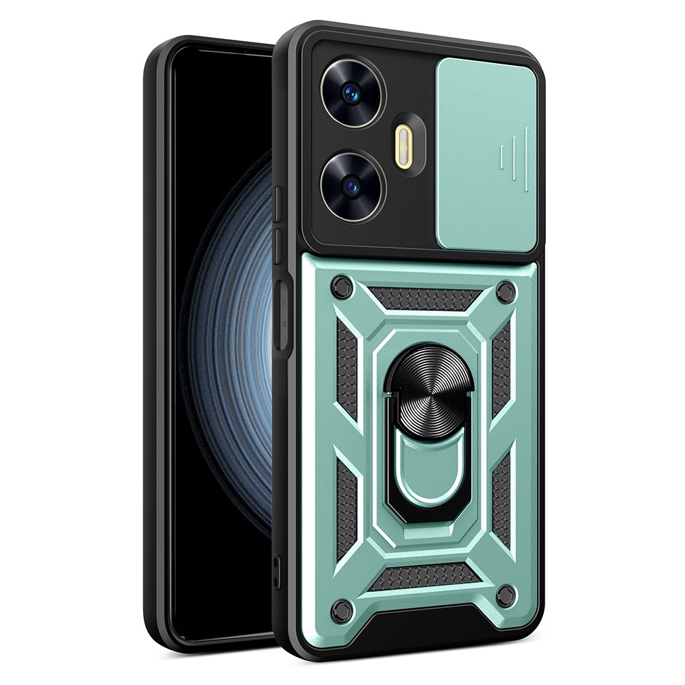 Csúszásálló borítás a Realme C55 készülékhez - zöld