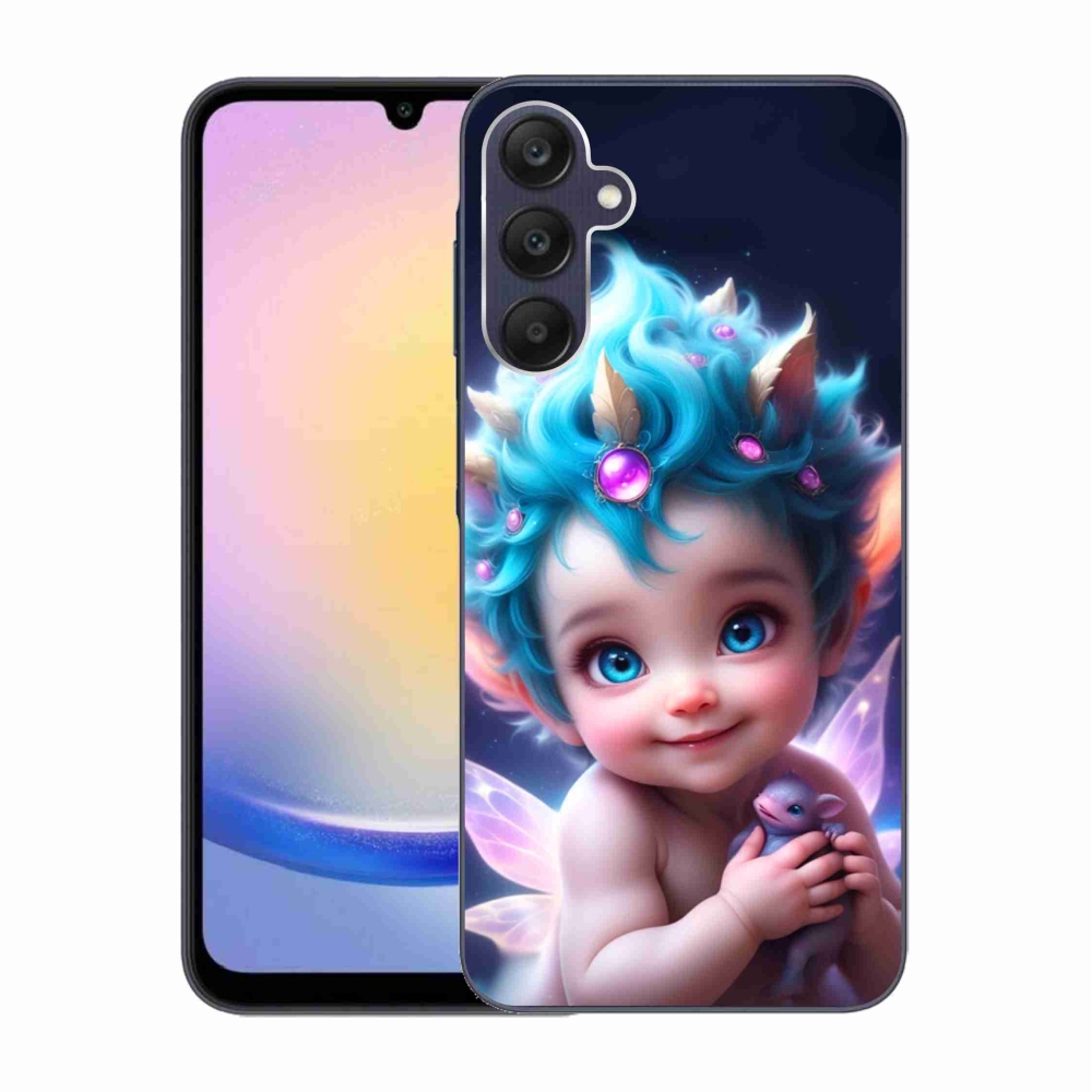 Gél borítás mmCase Samsung Galaxy A25 5G - baba pillangószárnyakkal