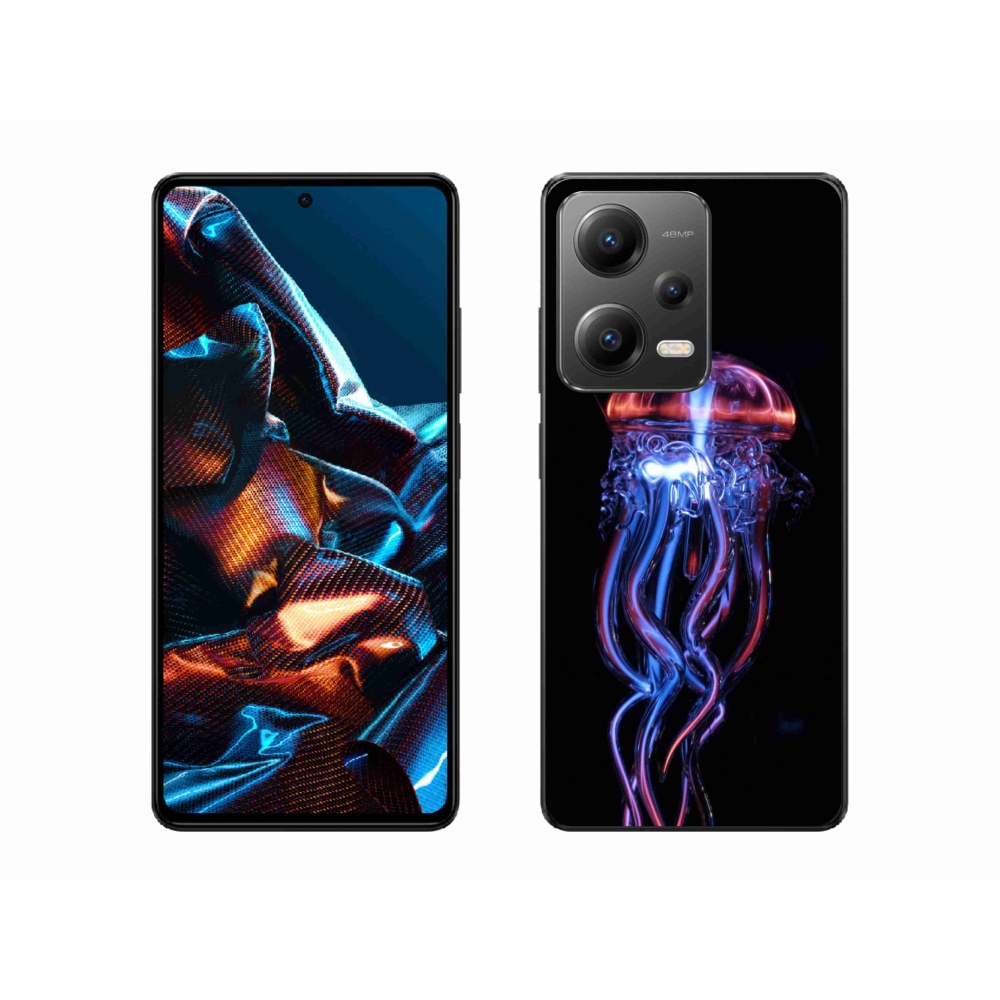 Gél borítás mmCase a Xiaomi Redmi Note 12 Pro 5G-hez - medúza