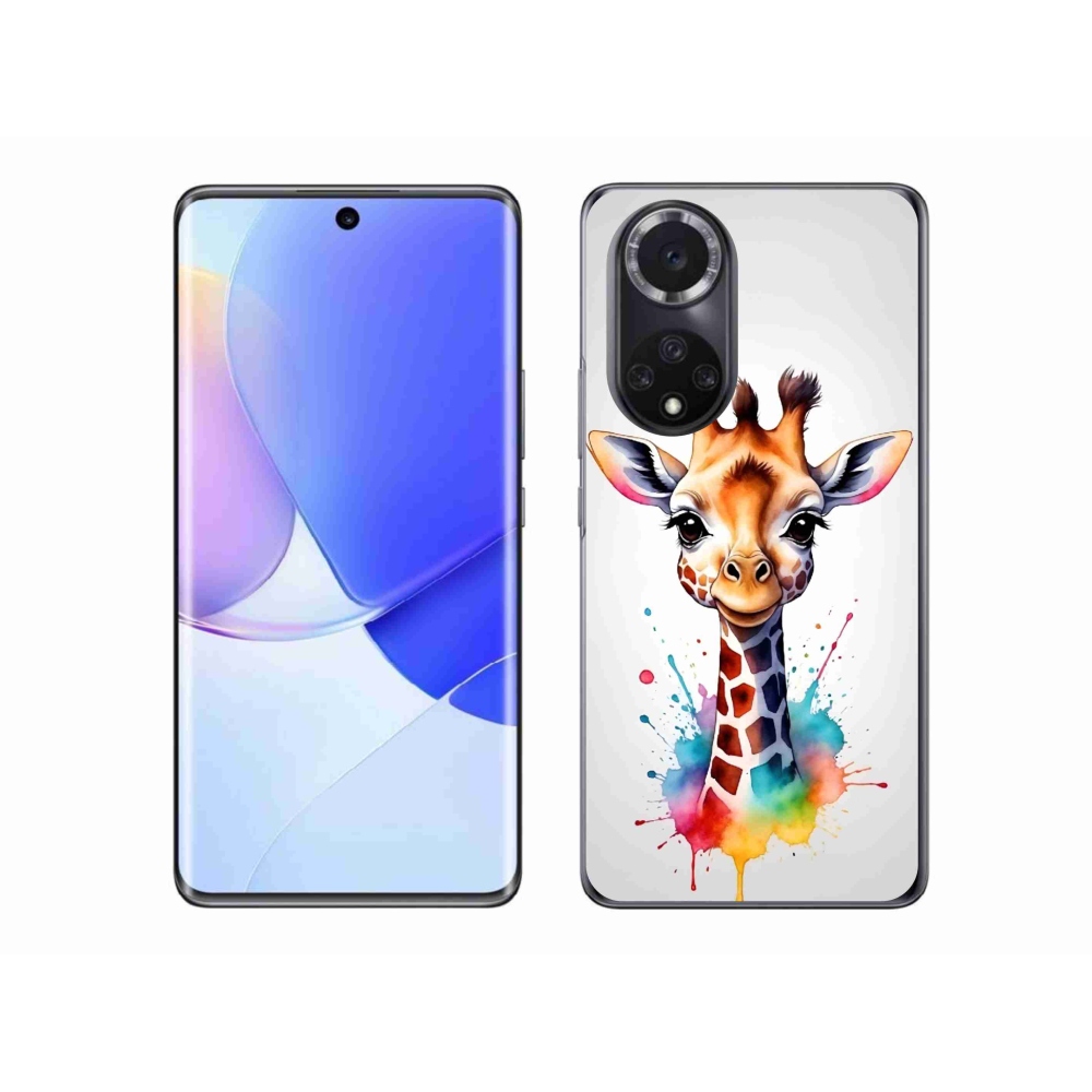 Zselés borító mmCase a Honor 50-hez - zsiráf 1