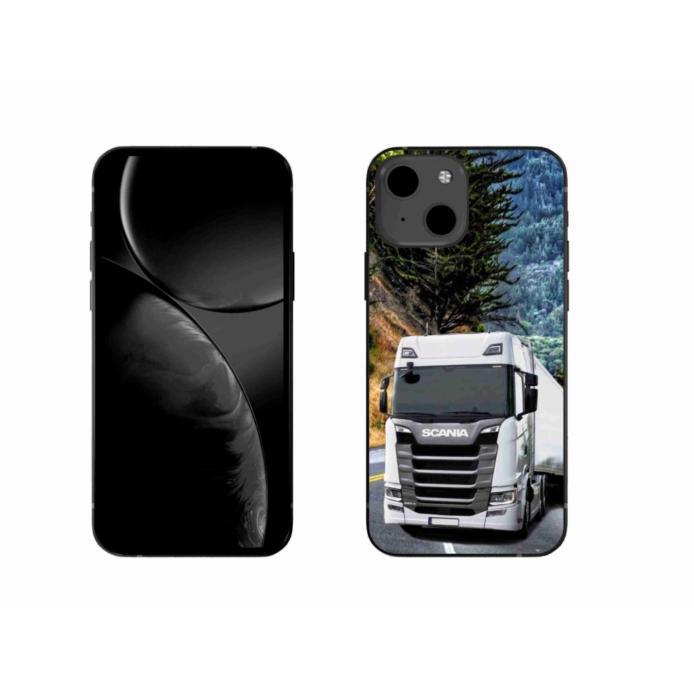 Zselés borítás mmCase iPhone 13 készülékhez - teherautó 1