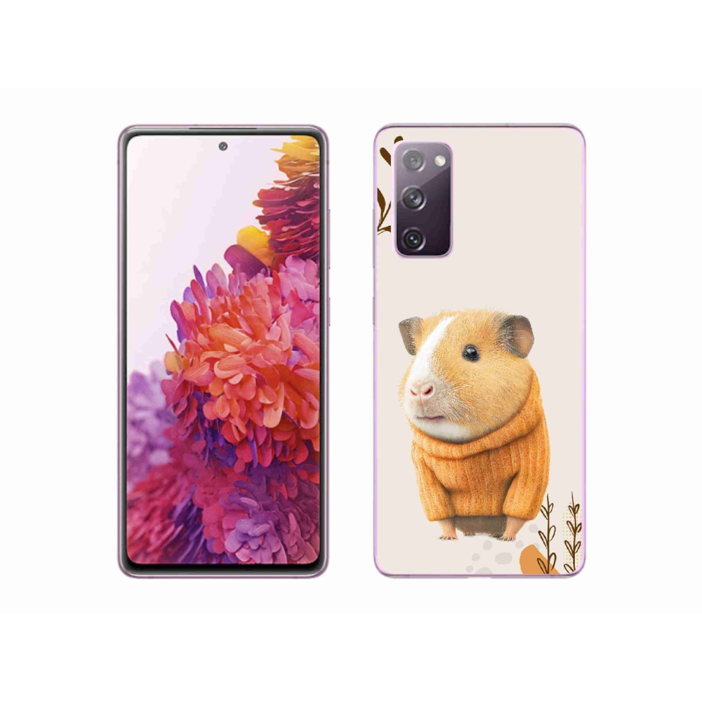 Gél borítás mmCase Samsung Galaxy S20 FE készülékhez - tengerimalac pulóverben