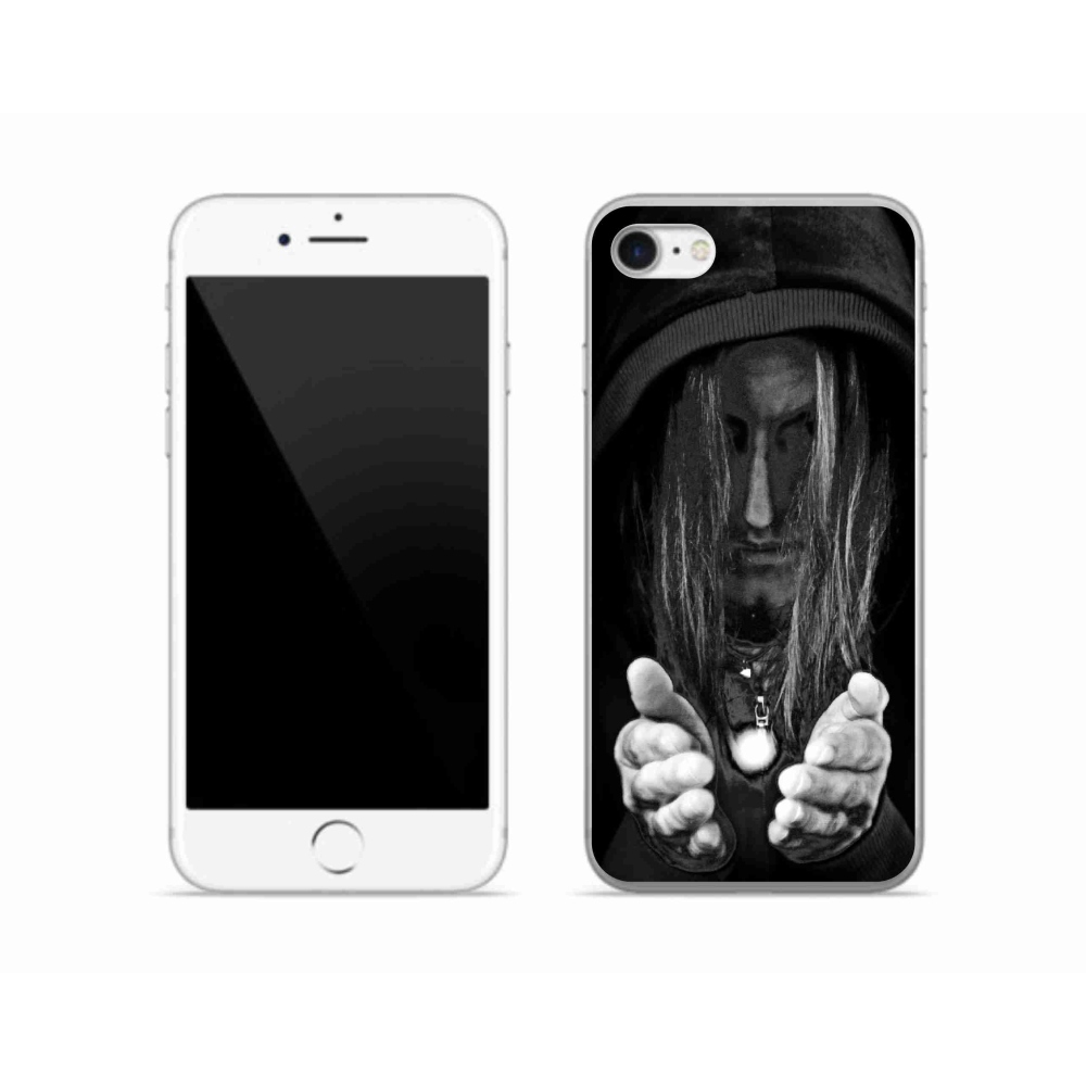 Zselés borítás mmCase iPhone SE (2020) - titokzatos személy