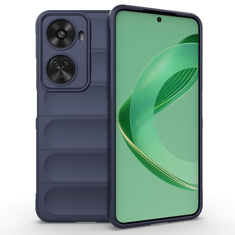 Rugg tartós zselés tok Huawei Nova 12 SE-hez - sötétkék