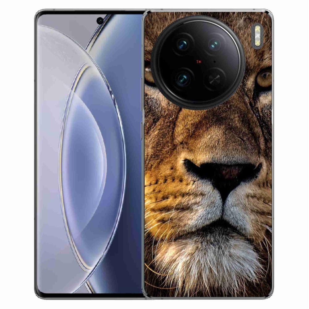 Gél tok mmCase a Vivo X90 Pro készülékhez - oroszlán