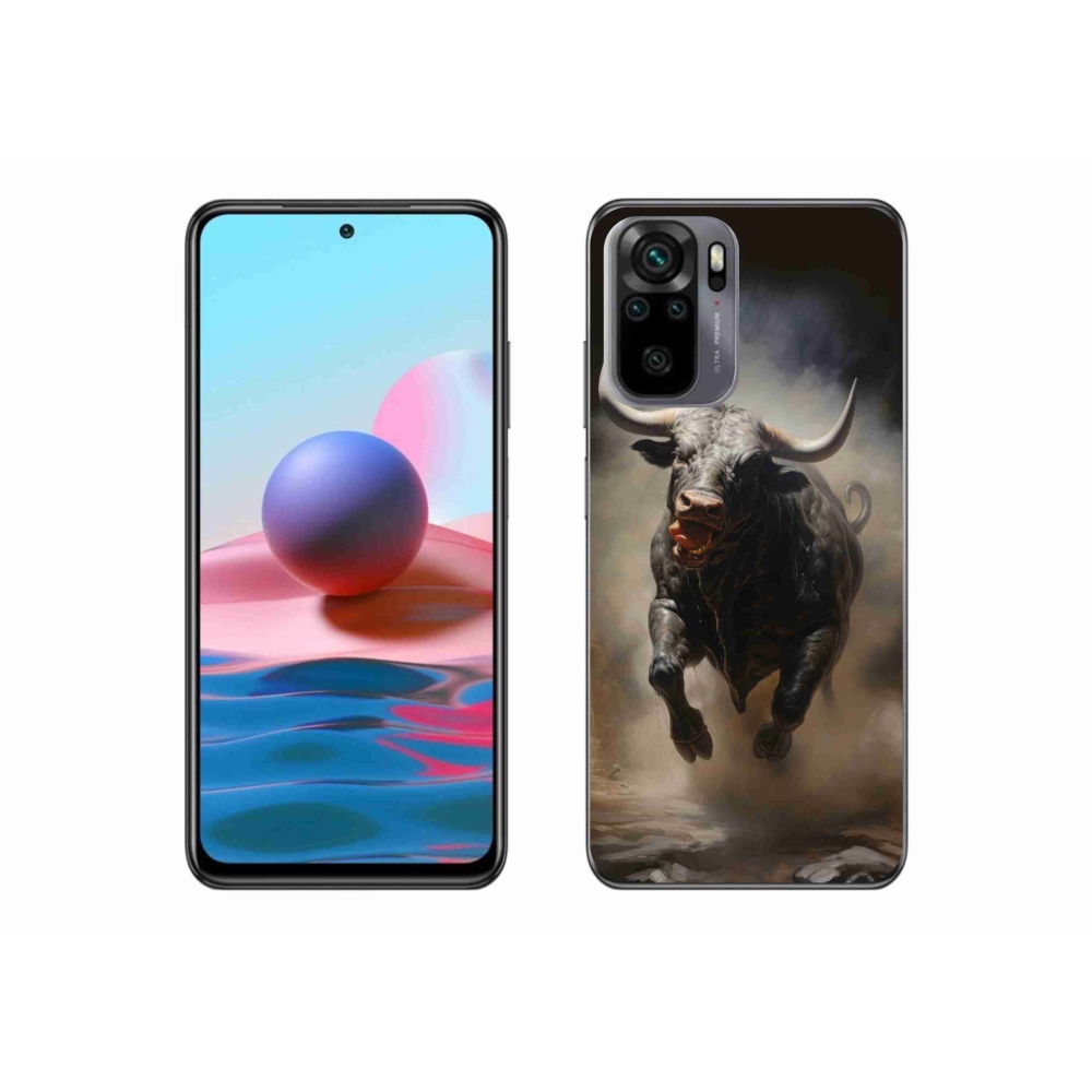 Gél borítás mmCase a Xiaomi Poco M5s készülékhez - dühös bika